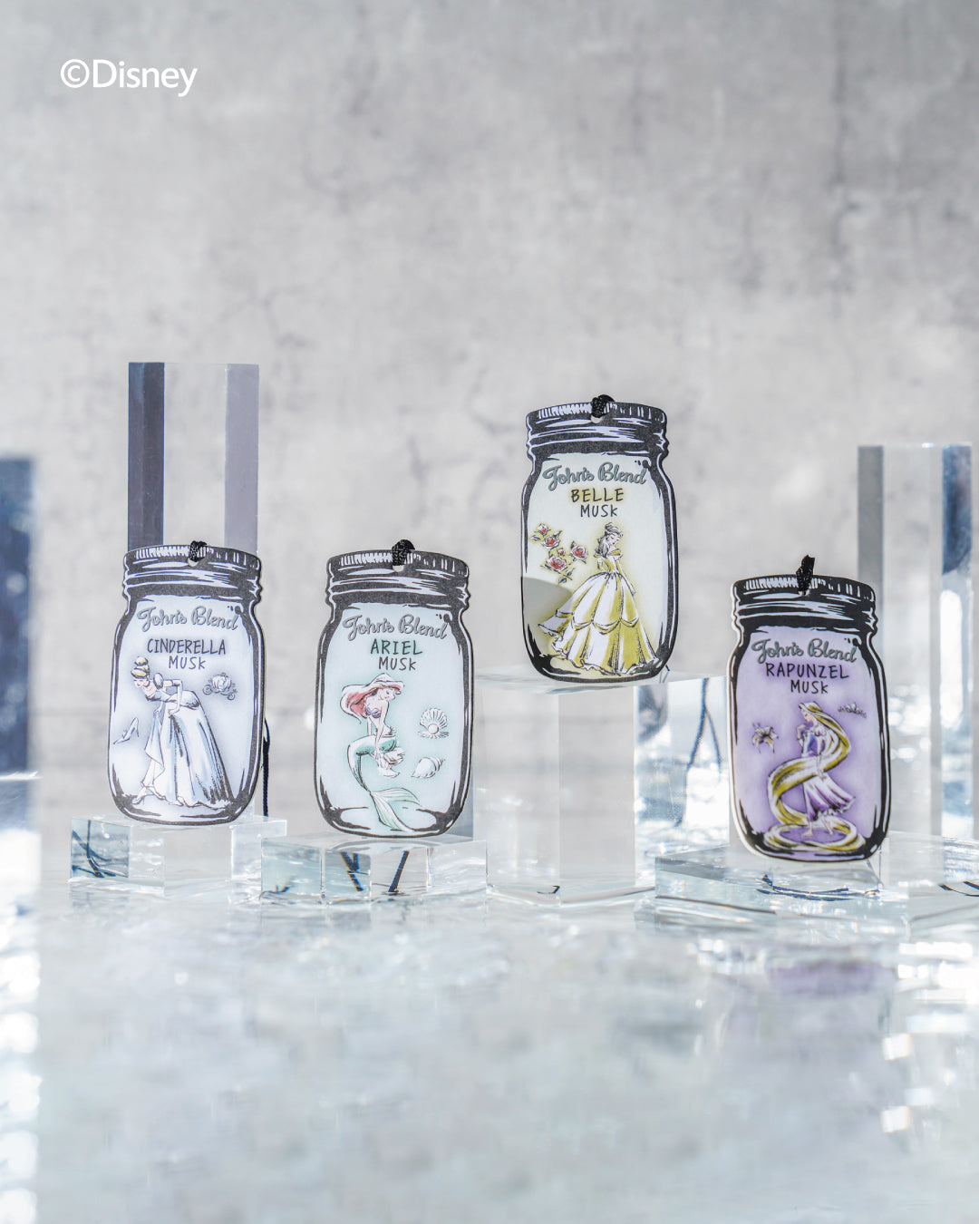 John's Blend Princess Series Paper Air Freshener