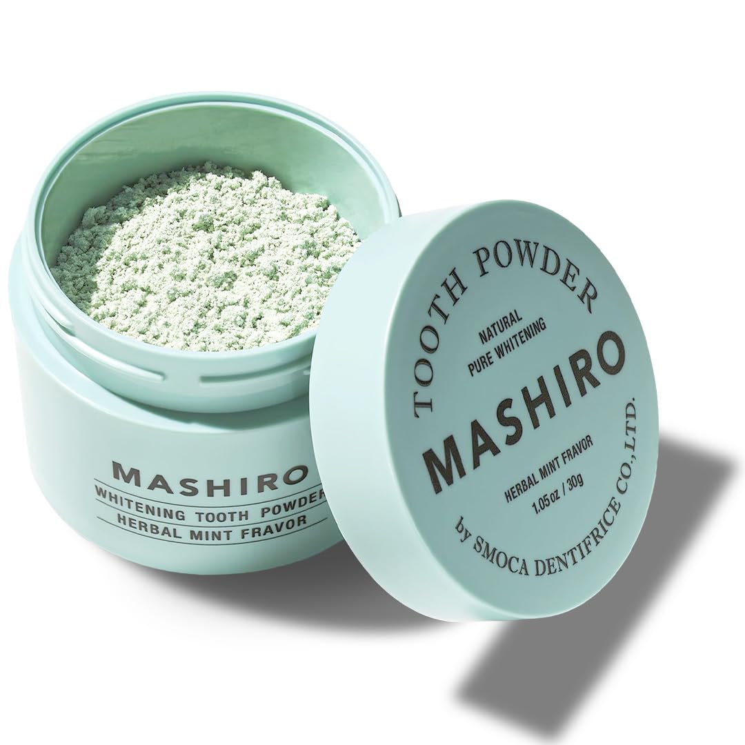 MASHIRO TOOTH POWDER HERBAL MINT