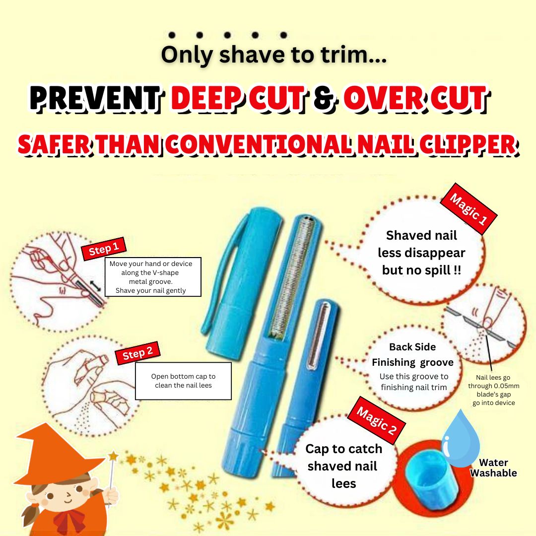 Matsumoto Mold Magic Nail File (2 in 1 cut and trim)