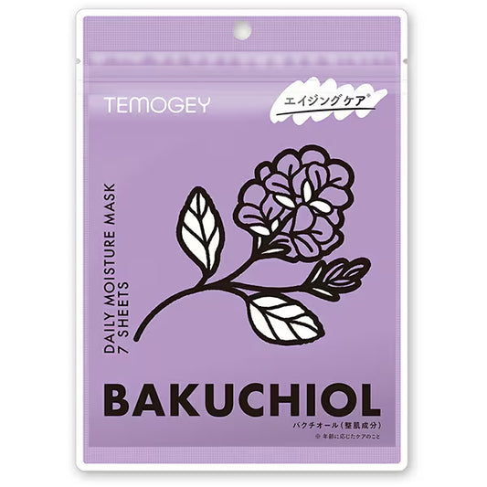 Viet : SPC TEMOGEY Bakuchiol DAILY MOISTURE MASK series 7sheets  face pack