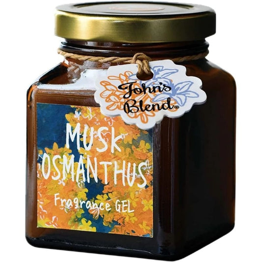 JOHN'S BLEND Fragrance Gel Glass Musk Osmanthus