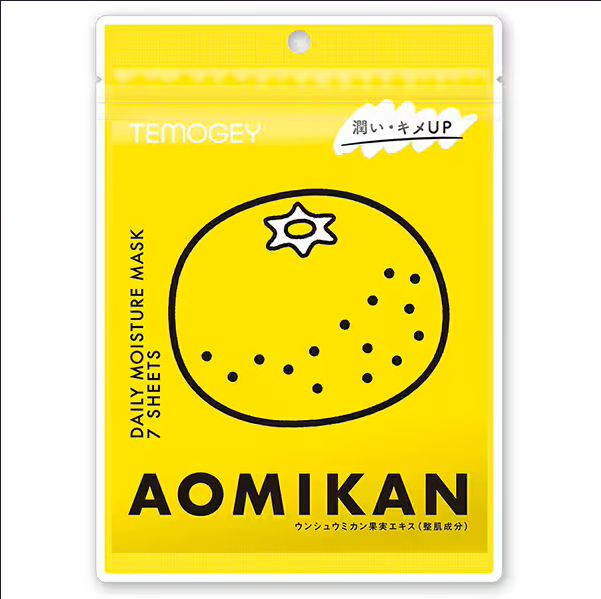 SPC TEMOGEY DAILY MOISTURE MASK series 7sheets AOMIKAN BAKUCHIOL RED PROPOLIS YOMOGI face pack