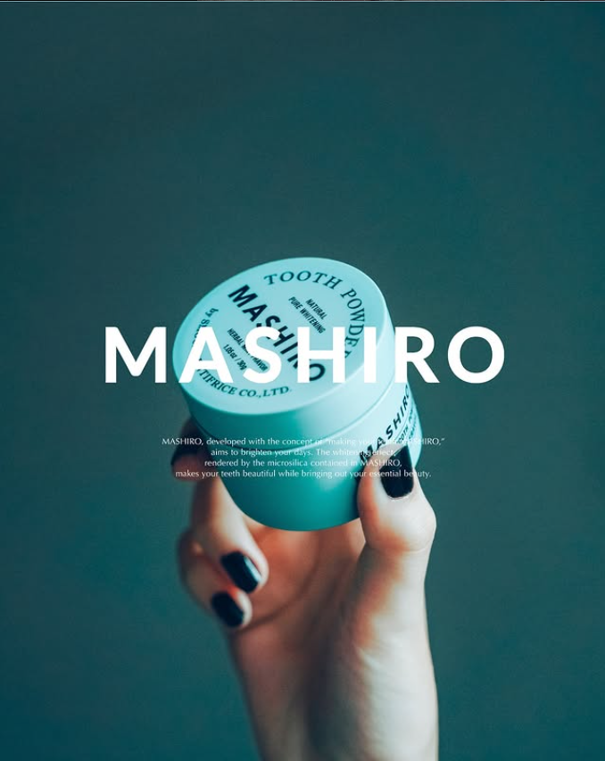 MASHIRO TOOTH POWDER HERBAL MINT