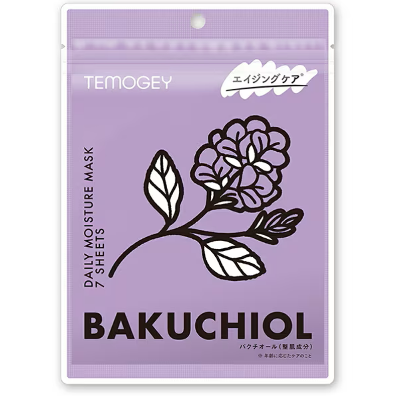 SPC TEMOGEY DAILY MOISTURE MASK series 7sheets AOMIKAN BAKUCHIOL RED PROPOLIS YOMOGI face pack