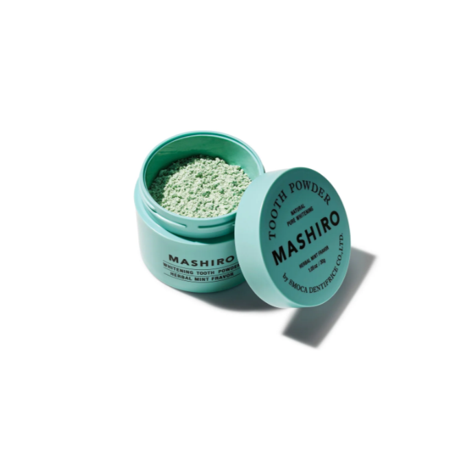 MASHIRO TOOTH POWDER HERBAL MINT